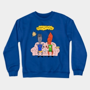 Braxxie and Mothman Crewneck Sweatshirt